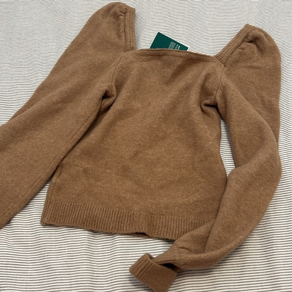 Square Neck Sweater - Picture 5 of 5